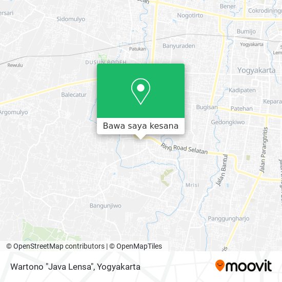 Peta Wartono "Java Lensa"