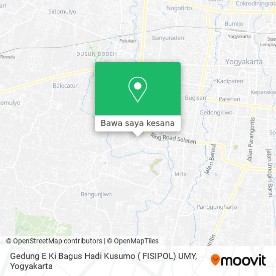 Peta Gedung E Ki Bagus Hadi Kusumo ( FISIPOL) UMY