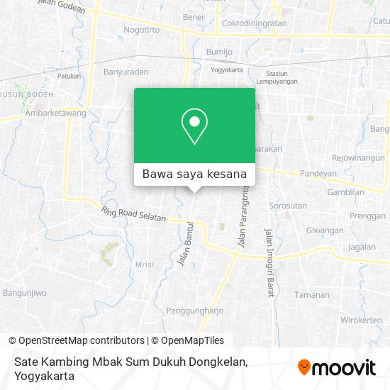 Peta Sate Kambing Mbak Sum Dukuh Dongkelan