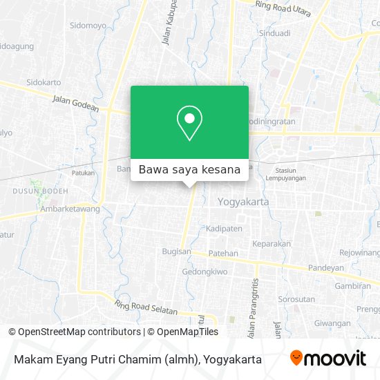 Peta Makam Eyang Putri Chamim (almh)