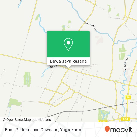 Peta Bumi Perkemahan Guwosari