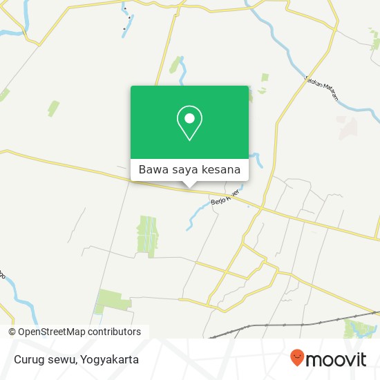 Peta Curug sewu