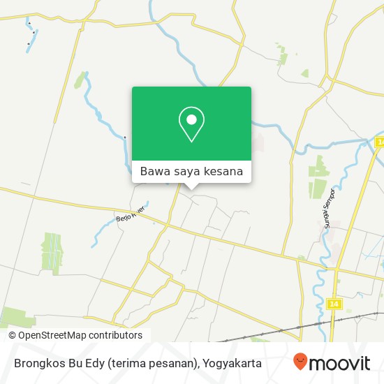 Peta Brongkos Bu Edy (terima pesanan)