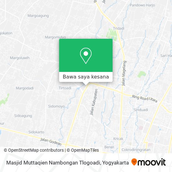 Peta Masjid Muttaqien Nambongan Tlogoadi