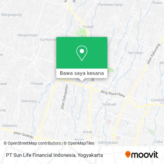 Peta PT Sun Life Financial Indonesia