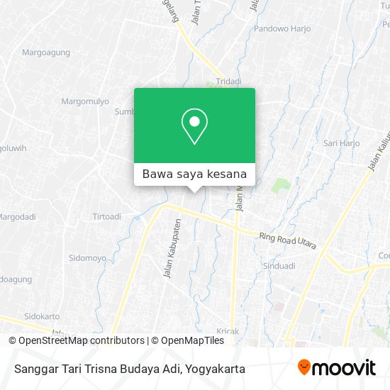 Peta Sanggar Tari Trisna Budaya Adi