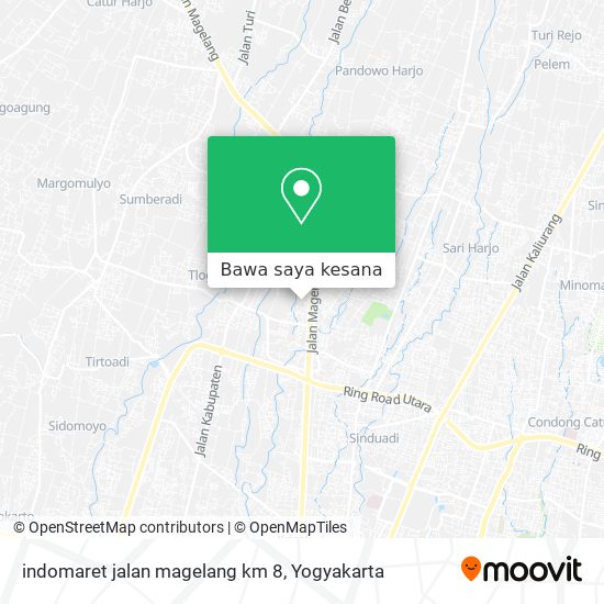 Peta indomaret jalan magelang km 8