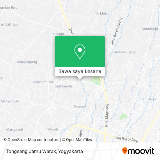 Peta Tongseng Jamu Warak