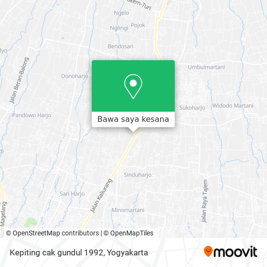 Peta Kepiting cak gundul 1992