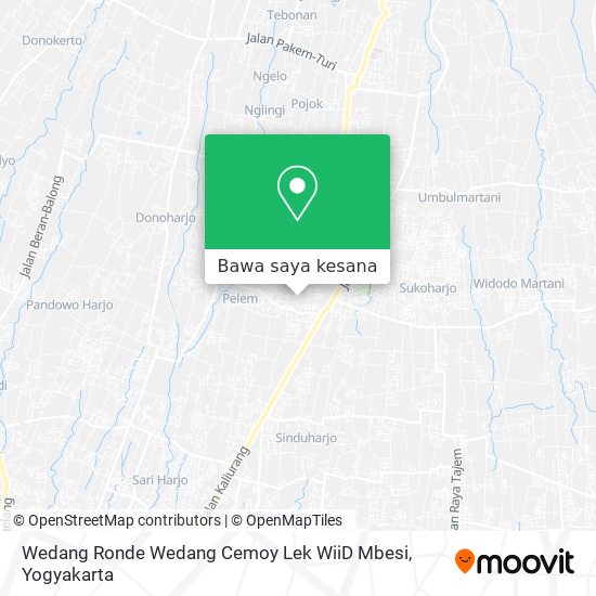 Peta Wedang Ronde Wedang Cemoy Lek WiiD Mbesi