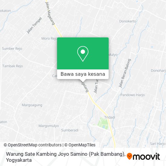 Peta Warung Sate Kambing Joyo Samino (Pak Bambang)