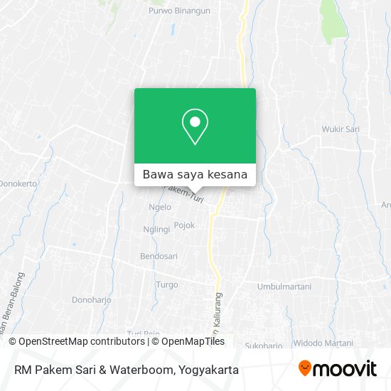 Peta RM Pakem Sari & Waterboom