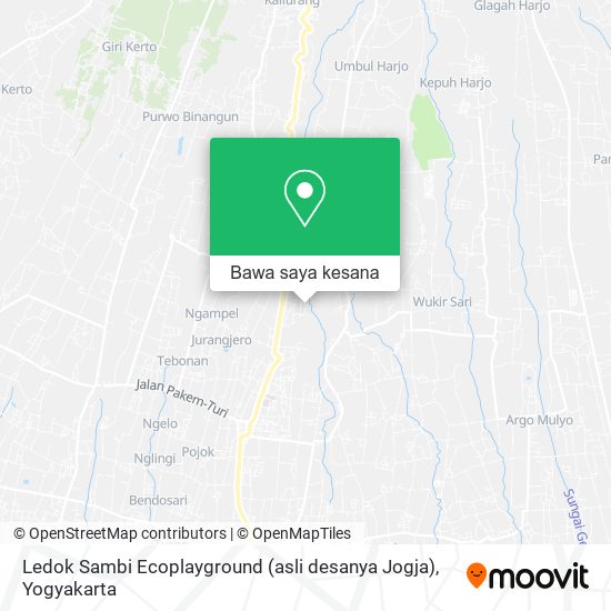 Peta Ledok Sambi Ecoplayground (asli desanya Jogja)