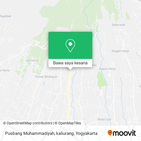 Peta Pusbang Muhammadiyah, kaliurang