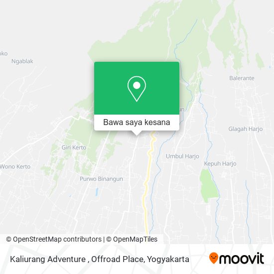 Peta Kaliurang Adventure , Offroad Place