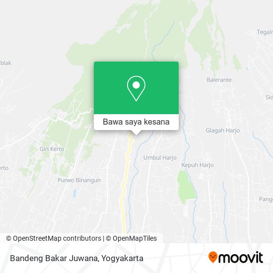 Peta Bandeng Bakar Juwana