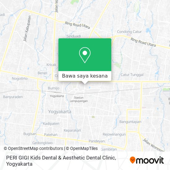 Peta PERI GIGI Kids Dental & Aesthetic Dental Clinic