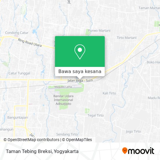 Peta Taman Tebing Breksi