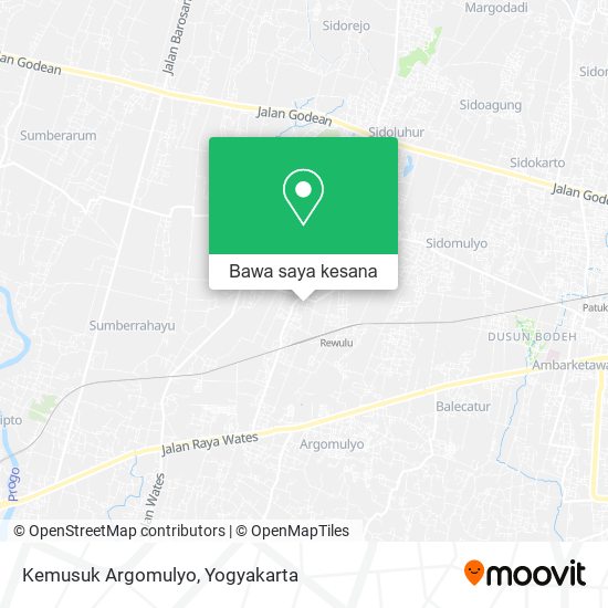 Peta Kemusuk Argomulyo