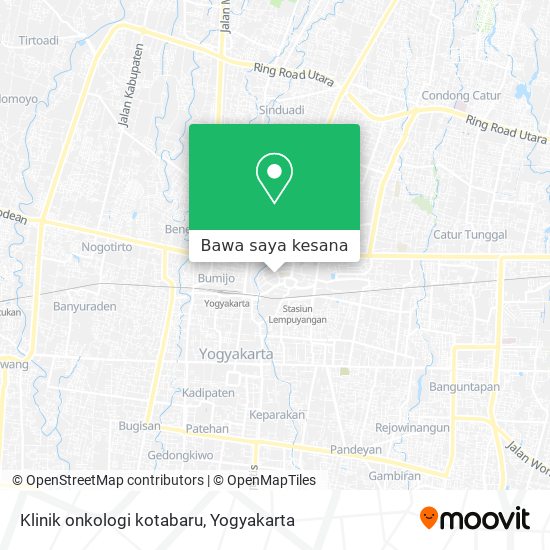 Peta Klinik onkologi kotabaru