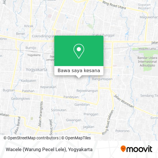 Peta Wacele (Warung Pecel Lele)