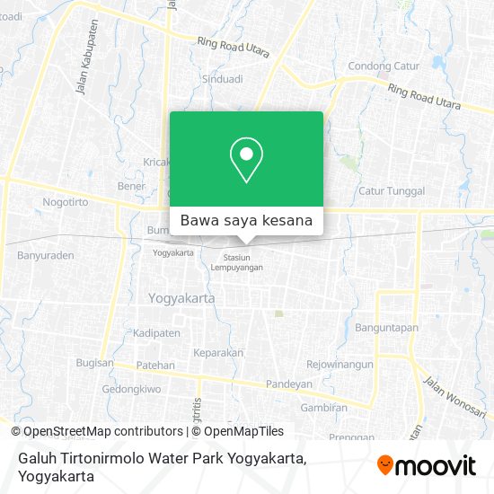 Peta Galuh Tirtonirmolo Water Park Yogyakarta