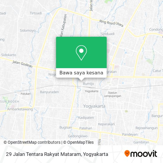 Peta 29 Jalan Tentara Rakyat Mataram