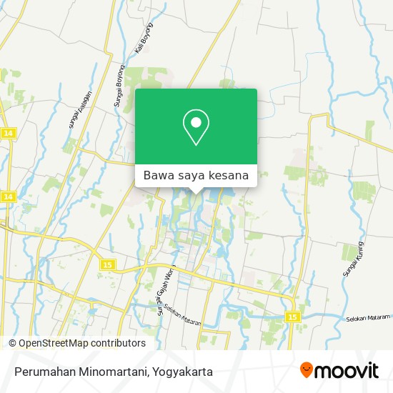 Peta Perumahan Minomartani