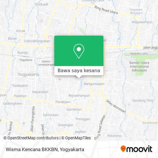 Peta Wisma Kencana BKKBN