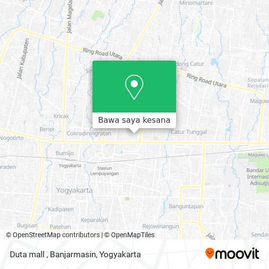 Peta Duta mall , Banjarmasin