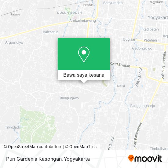 Peta Puri Gardenia Kasongan