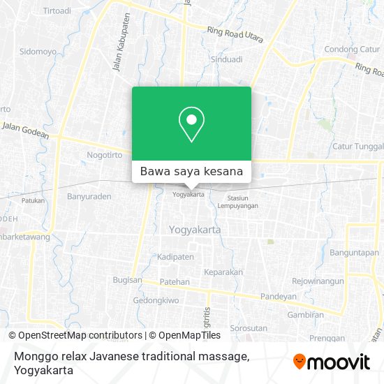 Peta Monggo relax Javanese traditional massage