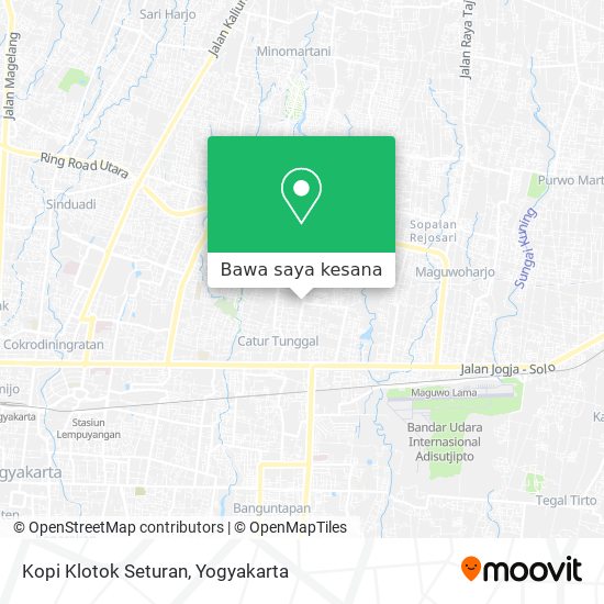 Peta Kopi Klotok Seturan