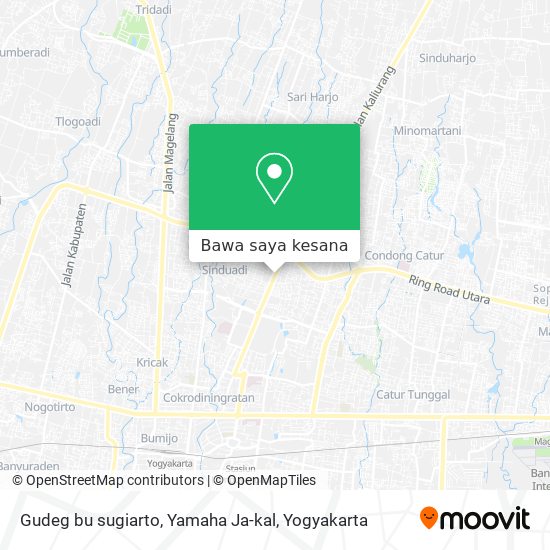 Peta Gudeg bu sugiarto, Yamaha Ja-kal