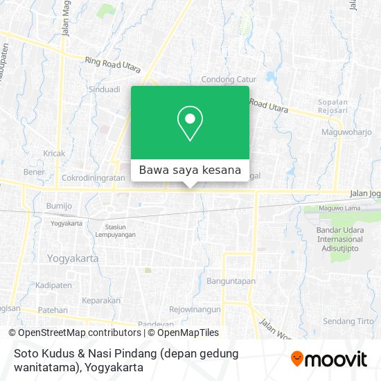 Peta Soto Kudus & Nasi Pindang (depan gedung wanitatama)