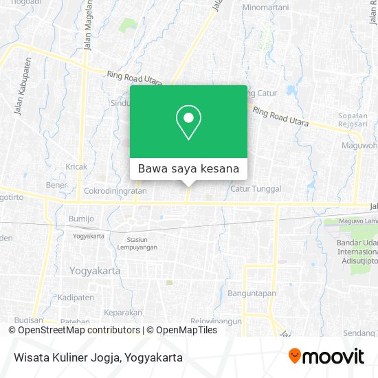 Peta Wisata Kuliner Jogja