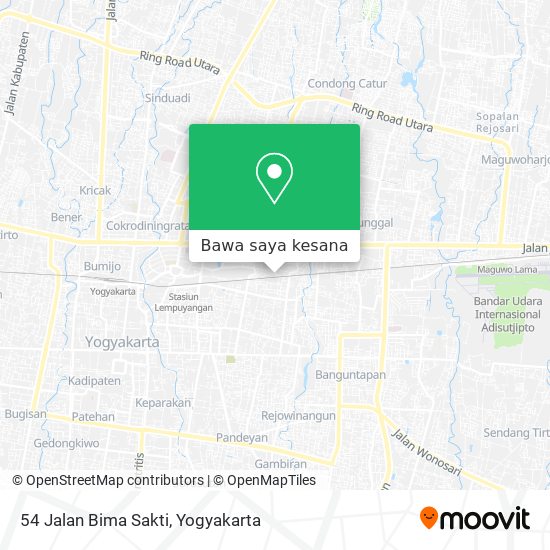 Peta 54 Jalan Bima Sakti