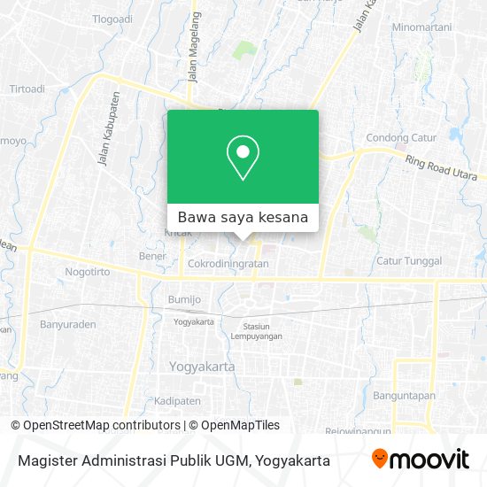 Peta Magister Administrasi Publik UGM