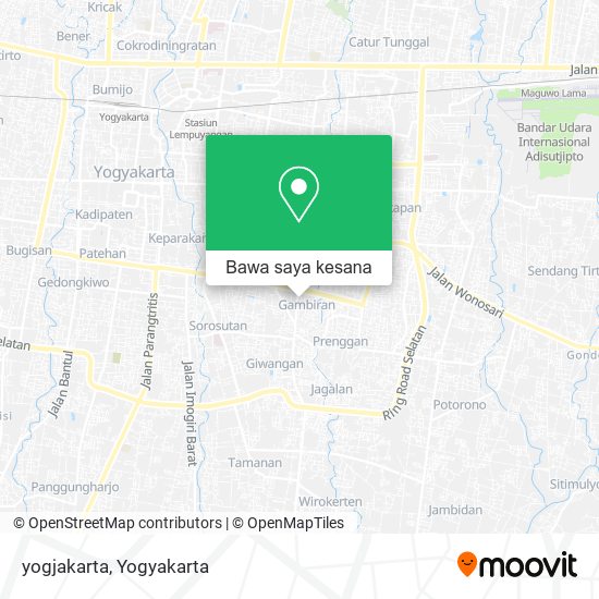 Peta yogjakarta