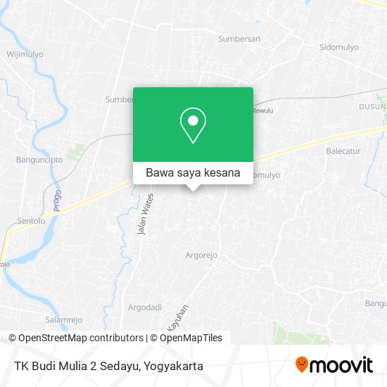 Peta TK Budi Mulia 2 Sedayu