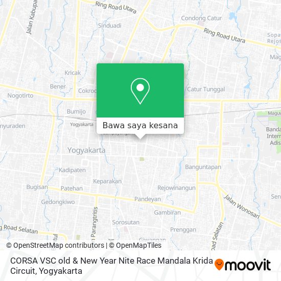 Peta CORSA VSC old & New Year Nite Race Mandala Krida Circuit