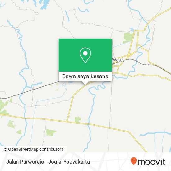 Peta Jalan Purworejo - Jogja