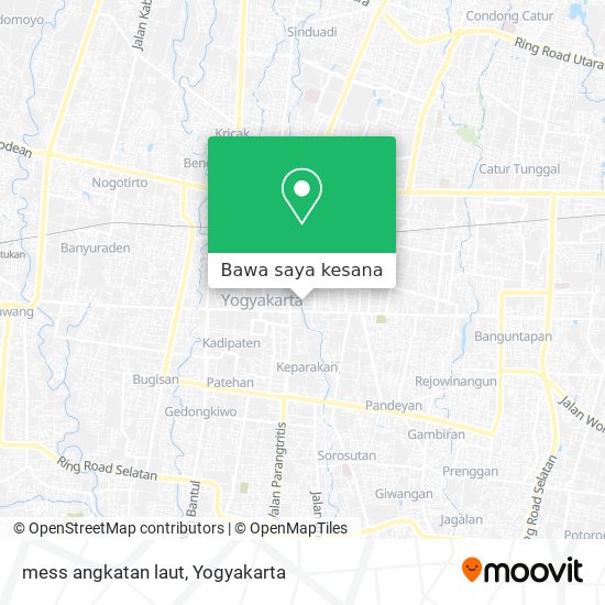 Peta mess angkatan laut