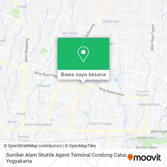 Peta Sumber Alam Shuttle Agent-Terminal Condong Catur