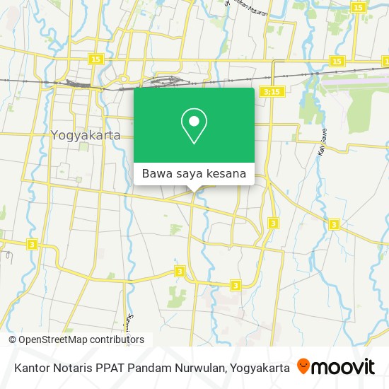 Cara Ke Kantor Notaris Ppat Pandam Nurwulan Di Kota Yogyakarta Menggunakan Bis