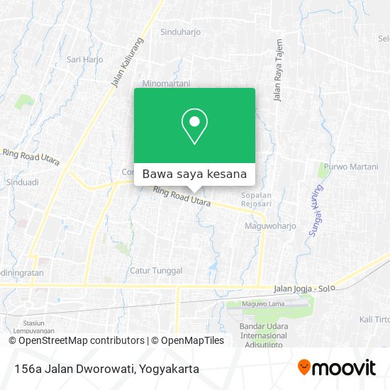 Peta 156a Jalan Dworowati