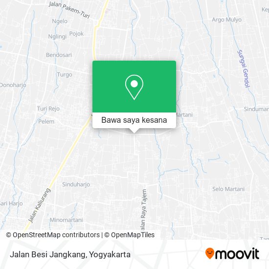 Peta Jalan Besi Jangkang