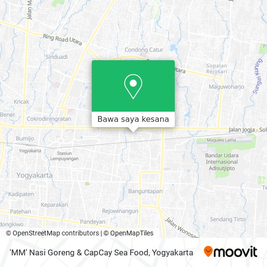 Peta 'MM' Nasi Goreng & CapCay Sea Food