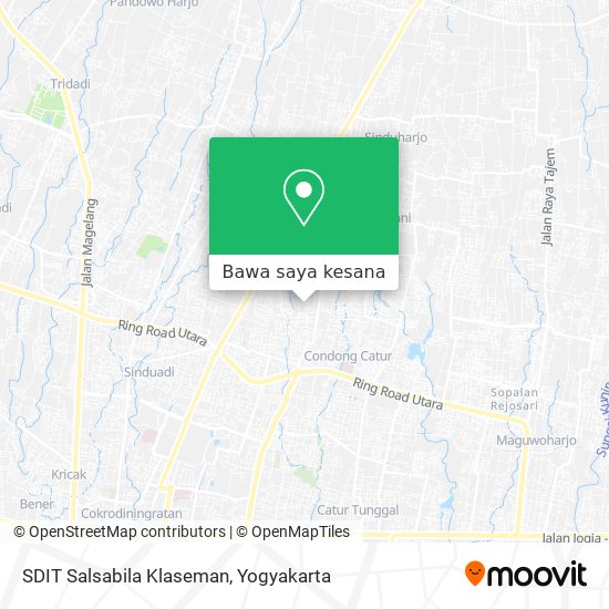 Peta SDIT Salsabila Klaseman