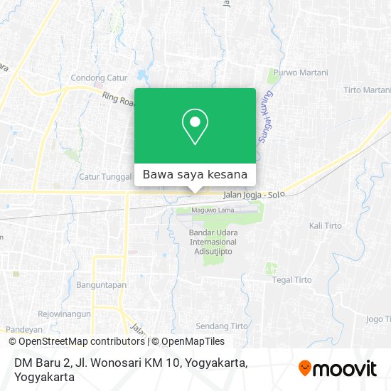 Peta DM Baru 2, Jl. Wonosari KM 10, Yogyakarta